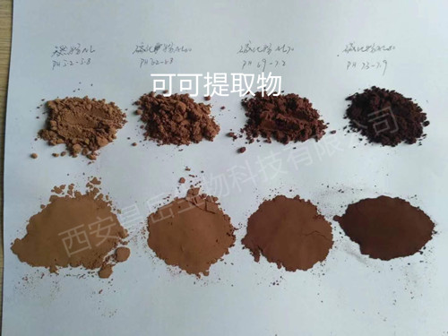 可可提取物、可可粉、可可堿
